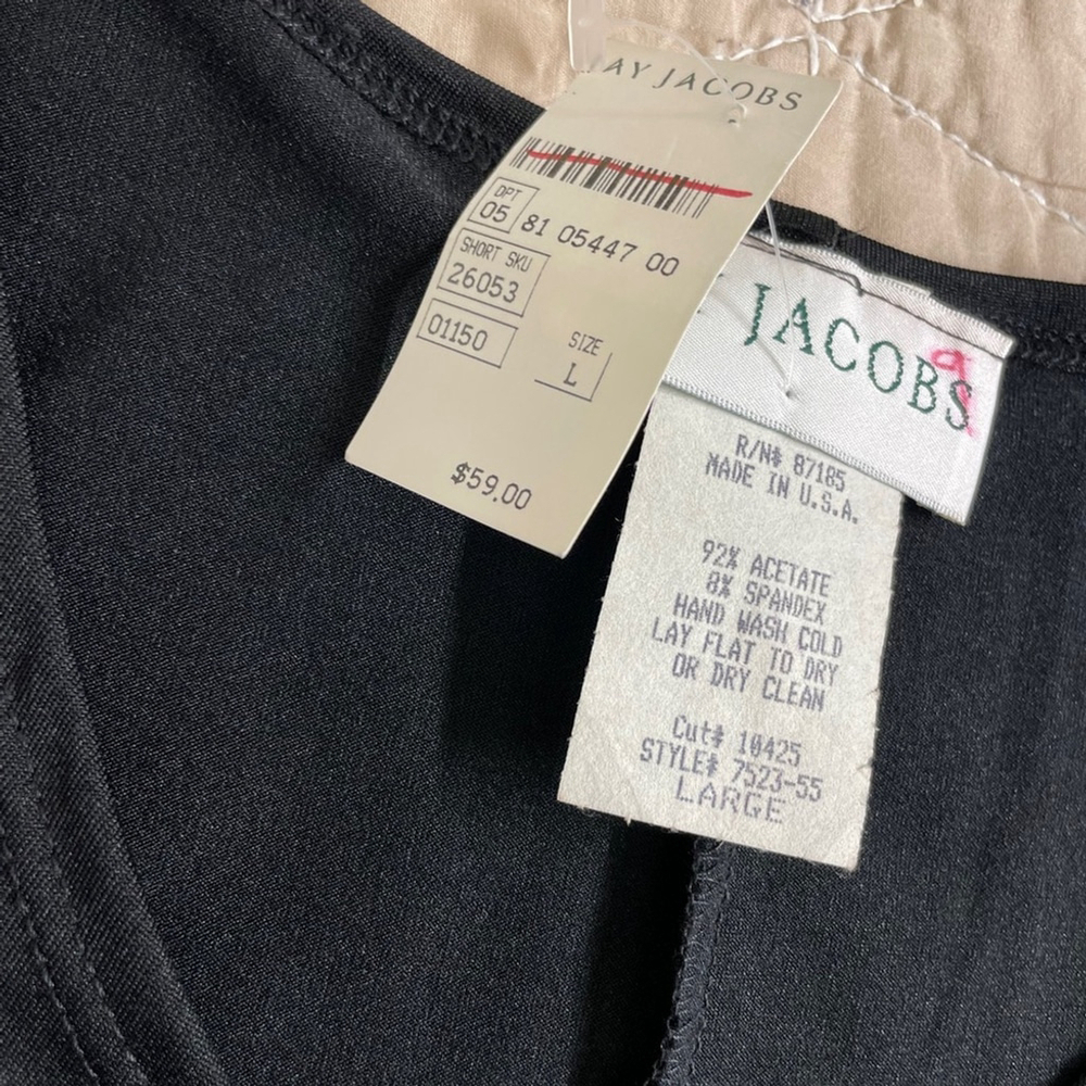 Marc Jacobs Black vintage dress size M - Picture 5 of 5